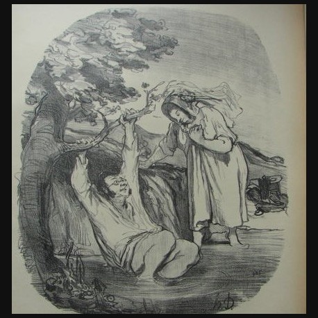 Honoré Daumier - France (1808- 1879 )